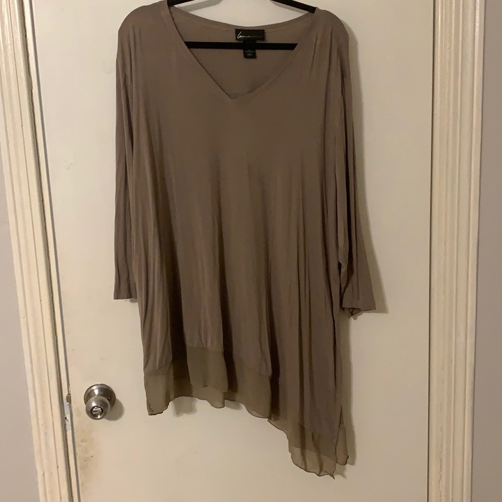 Lane Bryant 3/4 sleeve top